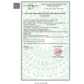 Saticalci Plus MK7.Giúp Tăng Chiều Cao,Phòng Ngừa Loãng Xương,Giảm Còi Xương Cho Bé