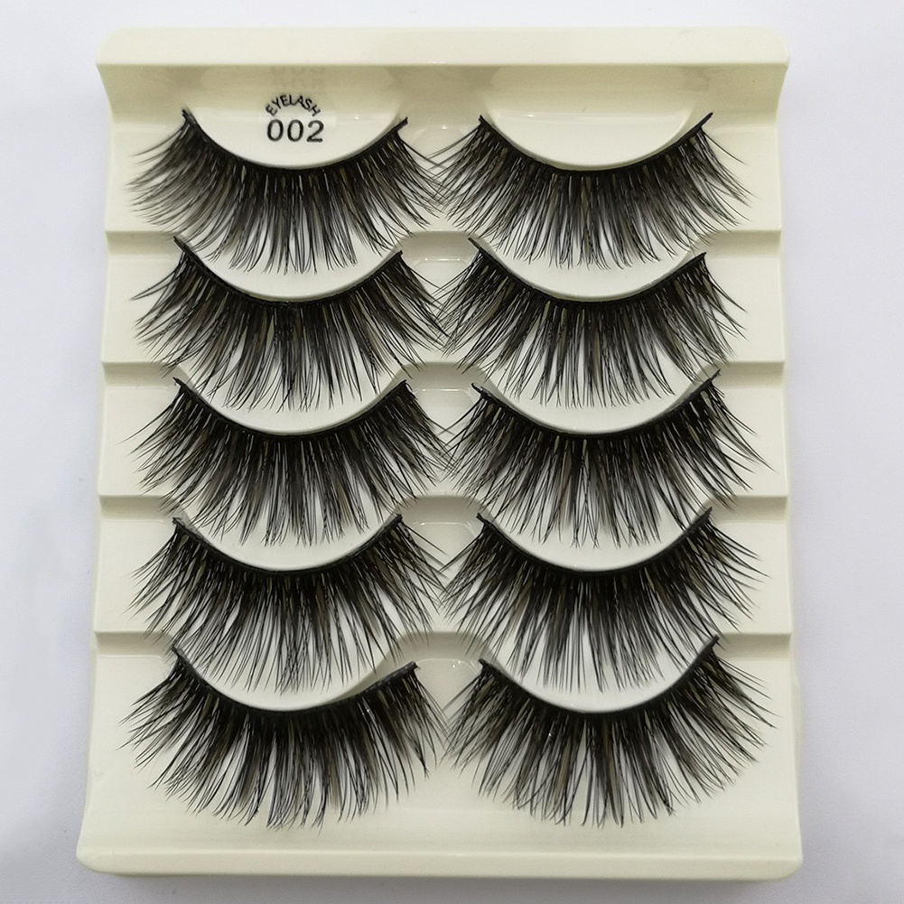 Lông Mi Giả Dài Và Dày Tự Nhiên Thời Trang Cho Nữ