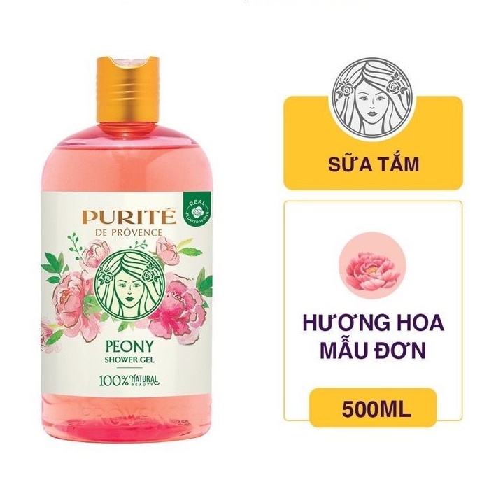 Sữa tắm Thiên Nhiên Purité Hương hoa 500ml