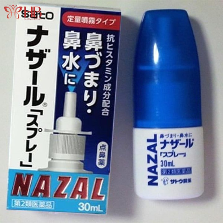 Hộp Xịt xoang Nazal Sato Nhật Bản 30ml