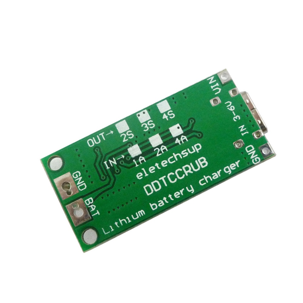 Bộ Sạc Pin Li-Ion Từ 2S 3S 4S Type-C Sang 8.4V 12.6V 16.8V 18650 Lithium