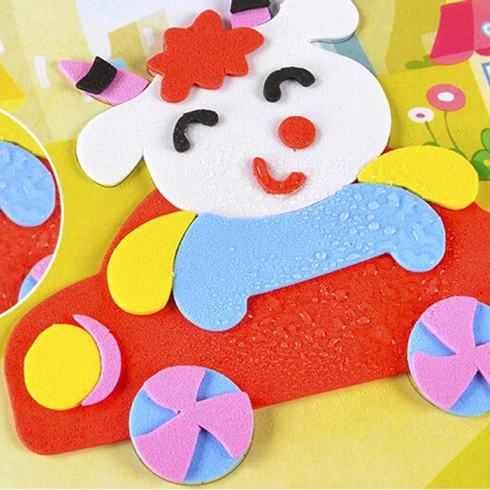 PEWANY Miếng Dán Trang Trí 3D Nhiều Họa Tiết Độc Đáo Trang Trí Thủ Công DIY