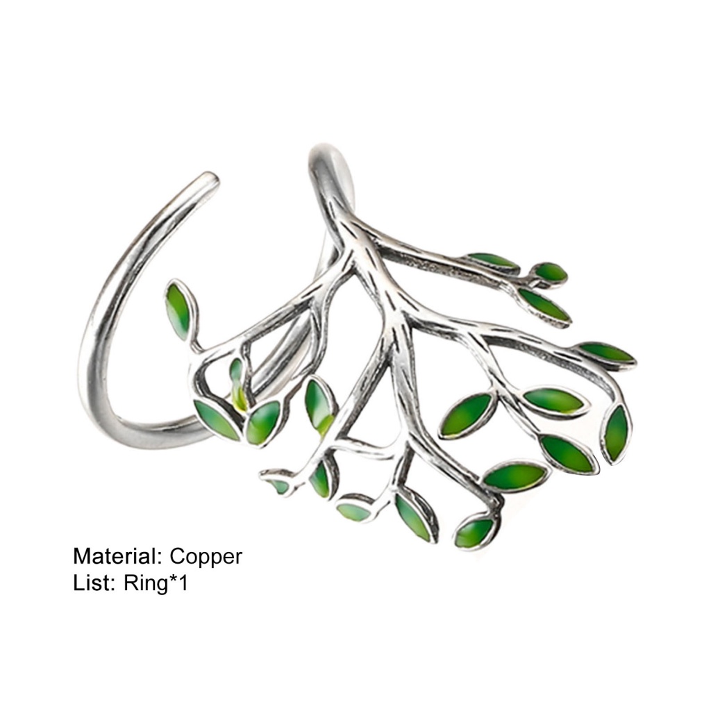 [Ts] Băng Đeo Ngón Tay Màu Xanh Lá Cây Vui Nhộn Dễ Phối Đồ Trang Sức