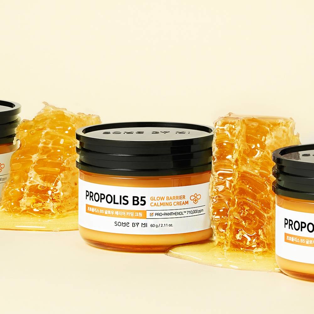 Some By Mi Kem dưỡng Propolis B5 Glow Barrier Calming Cream 60g