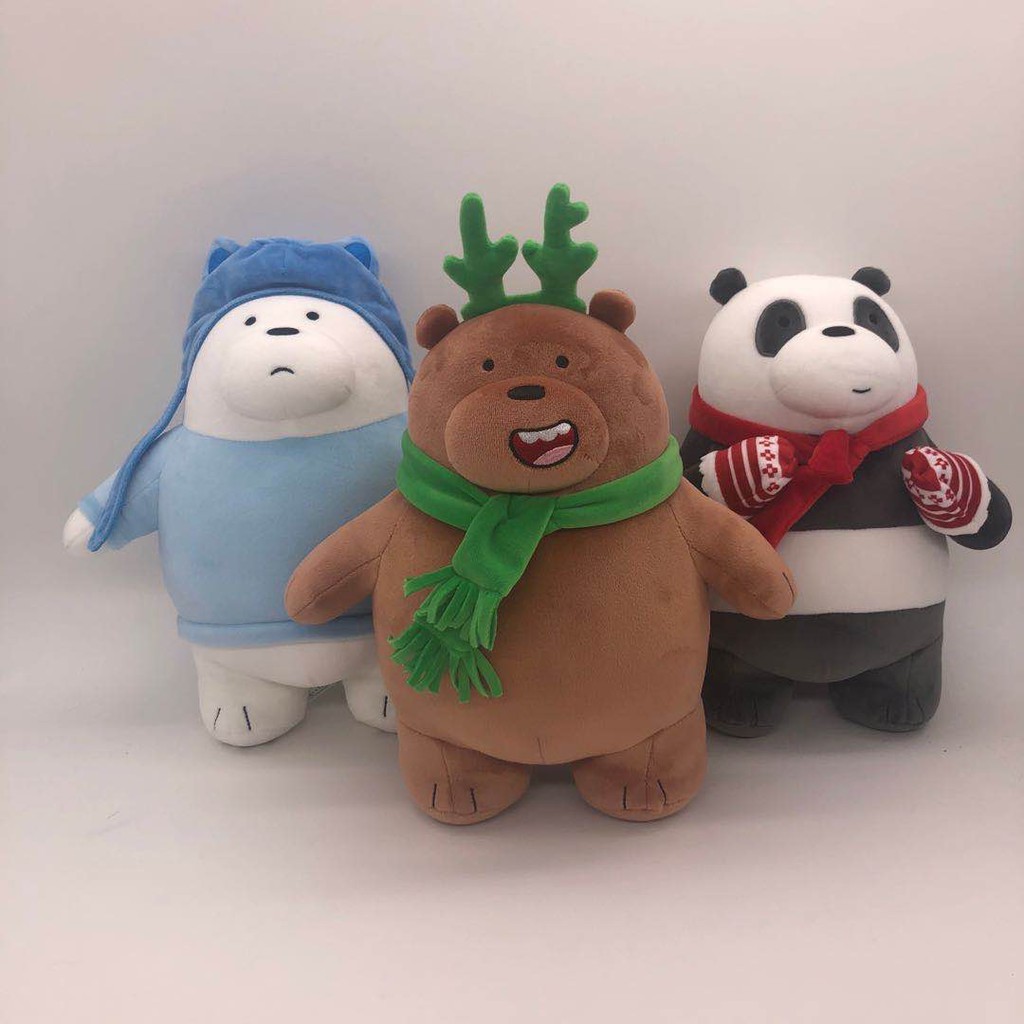 Gấu bông We Bare Bears Christmas 3.0