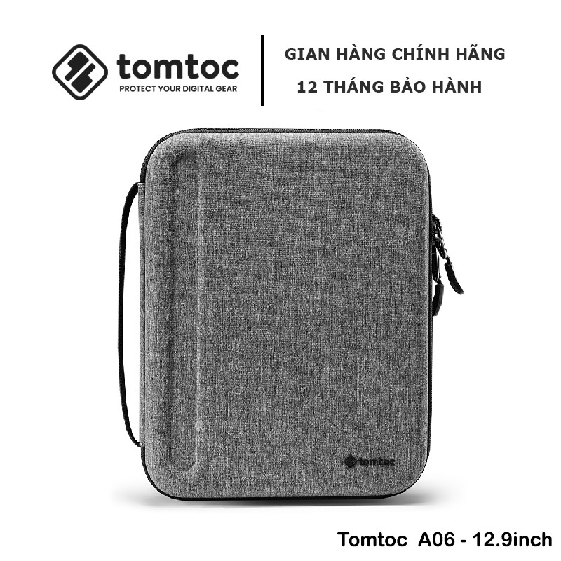 Túi Chống Va Đập Tomtoc PortfoIio Holder Hardshell IPAD PRO 12.9INCH & Surface Pro 12.3 GRAY (A06-004G)