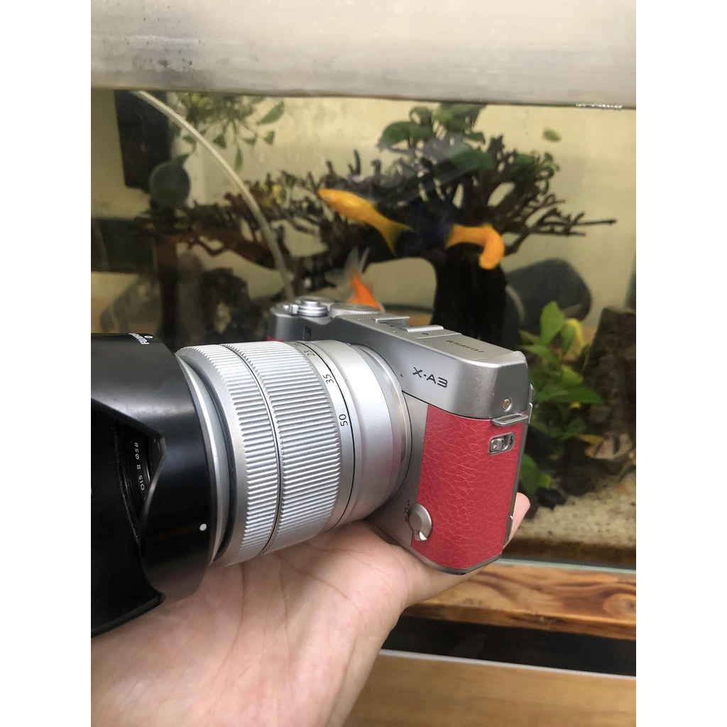 Máy ảnh fuji xa3 hồng kèm kit 16-50