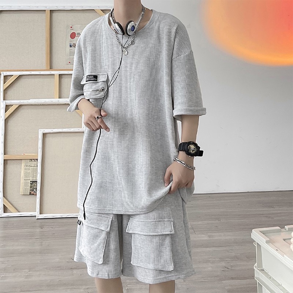 Bộ Đồ Túi Hộp Nam Mùa Hè Form Rộng ZENKODLMEN - SET NAM 001