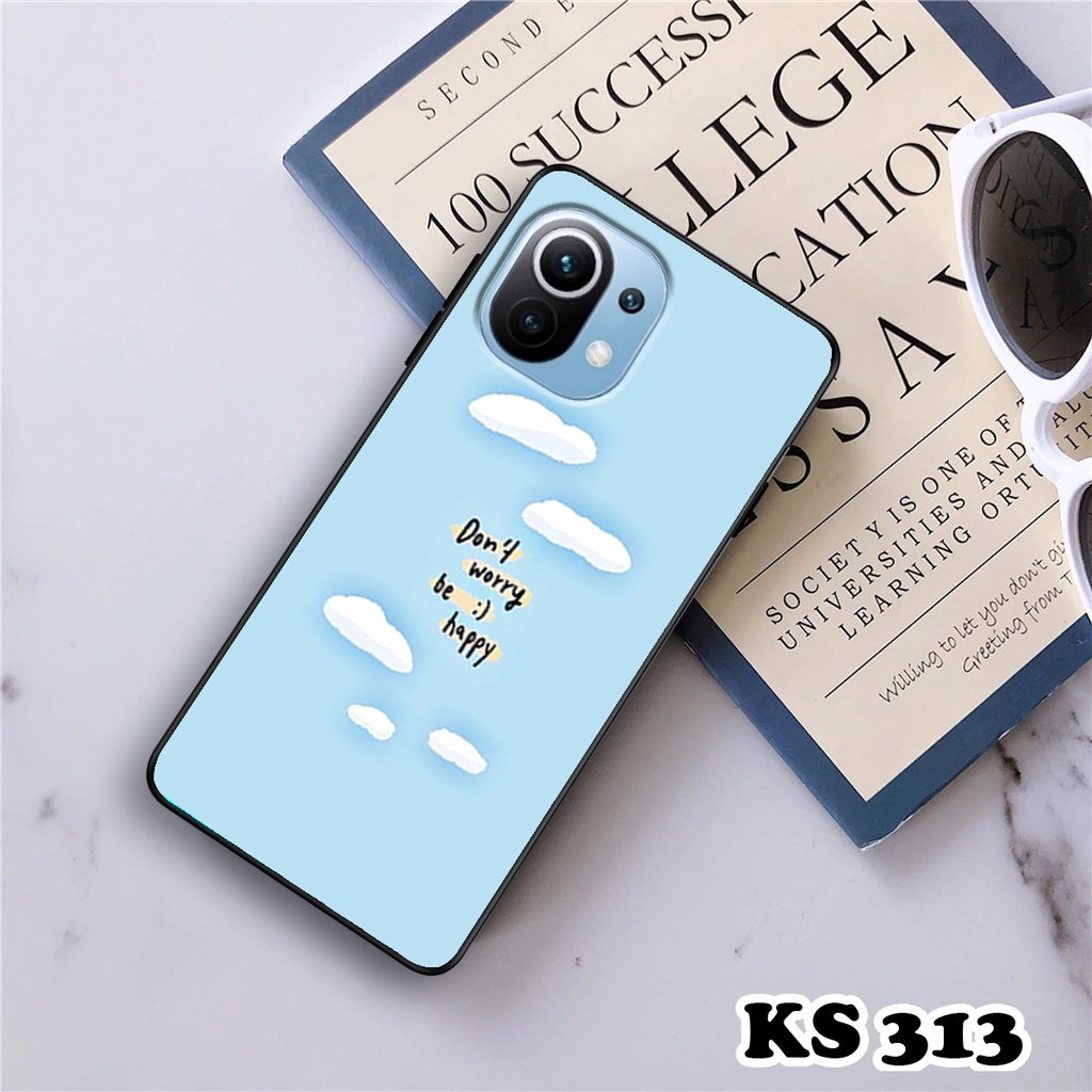 Ốp lưng Xiaomi Mi 11 Lite - Mi 11 Lite 5G - Mi 11 Lite 5G NE - Ốp in hình BlueSky - Lưng nhám viền TPU cao cấp