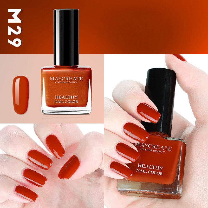 M29 Sơn móng tay Maycreate Nail - Sơn bóc sơn lột hoàn toàn ko hại móng