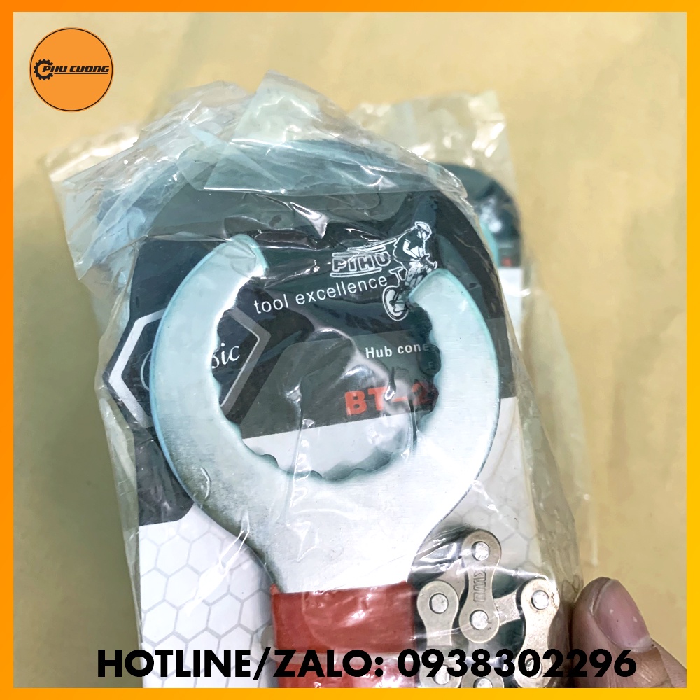 Dụng cụ sữa chữa xe đạp - Giữ líp - Tháo ráp trục giữa thường và trục giữa BB - Tools PIHU BT-2919 3 in 1