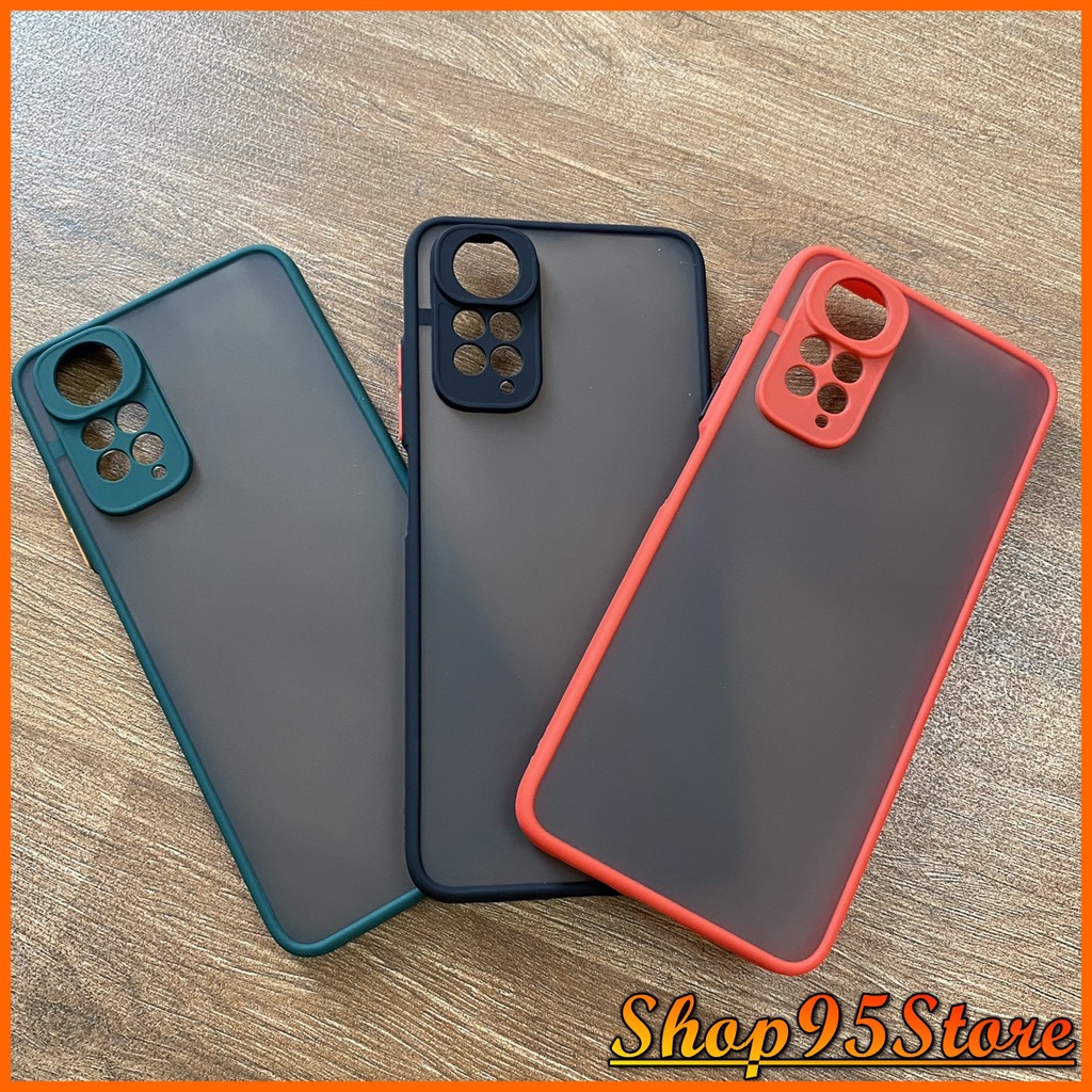 Redmi Note 11 Note 11s _ Ốp lưng Cao su non Xiaomi Redmi Note 11 4G bản quốc tế Note 11s nhám chống vân tay