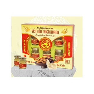 Thiên Hoàng Đông Trùng Hạ Thảo 20% tổ yến cao cấp (6 Lọ/Hộp)