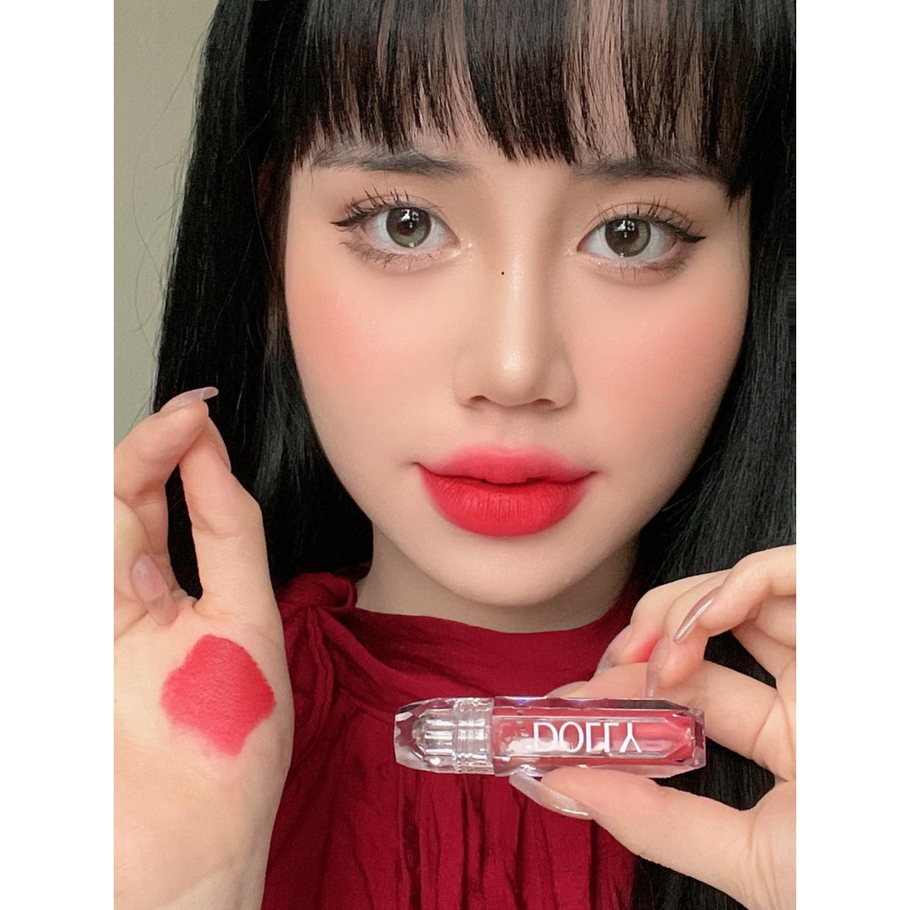 Son Lì Son Kem  DOLLY DIAMOND VELVET Không Chì Cao Cấp Chính Hãng