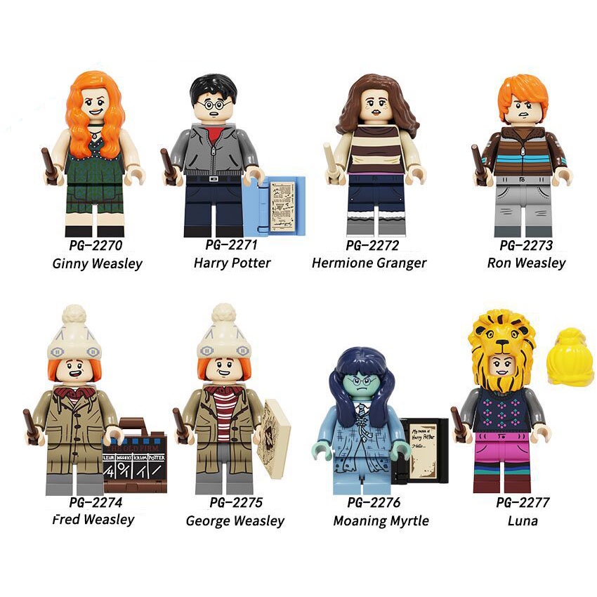 Mô Hình Đồ Chơi Lắp Ráp Harry Potter nano Thu Nhỏ Cho Trẻ Em