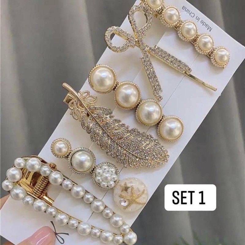 set kẹp tóc (2% phí)