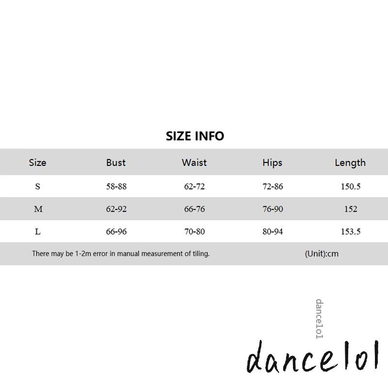 Đầm Múa 1O1 Cổ Chữ V Hở Lưng Xẻ Tà Thời Trang Mùa Hè Cho Nữ