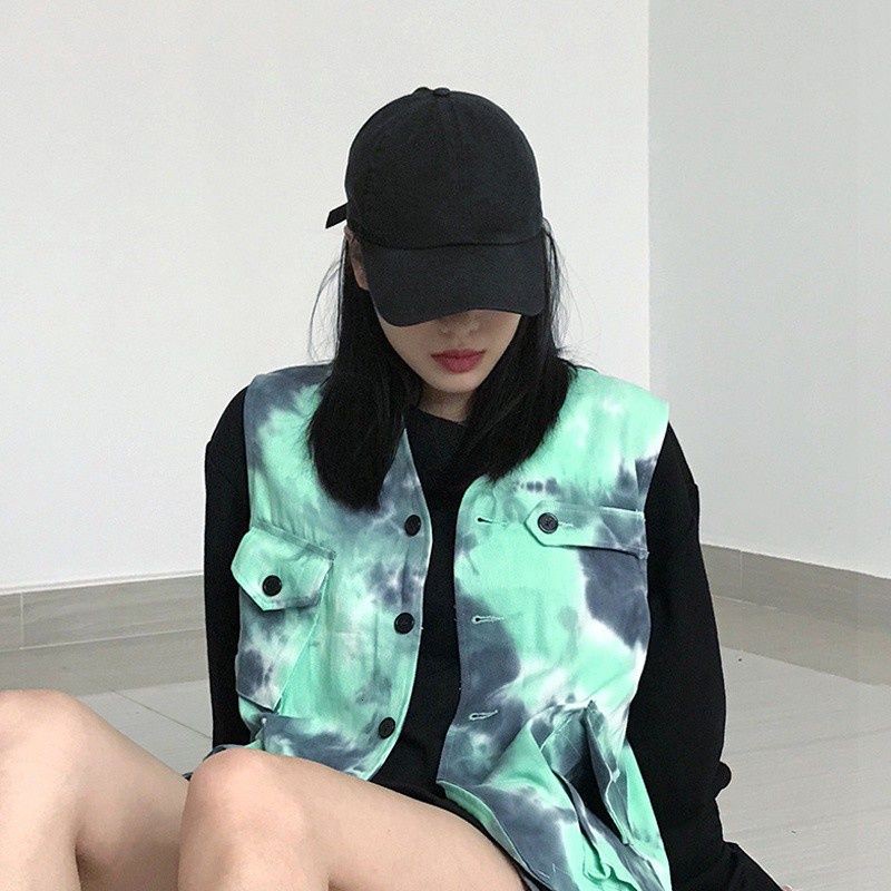 Mũ lưỡi trai màu sắc đơn giản phong cách Hàn Quốc sành điệu