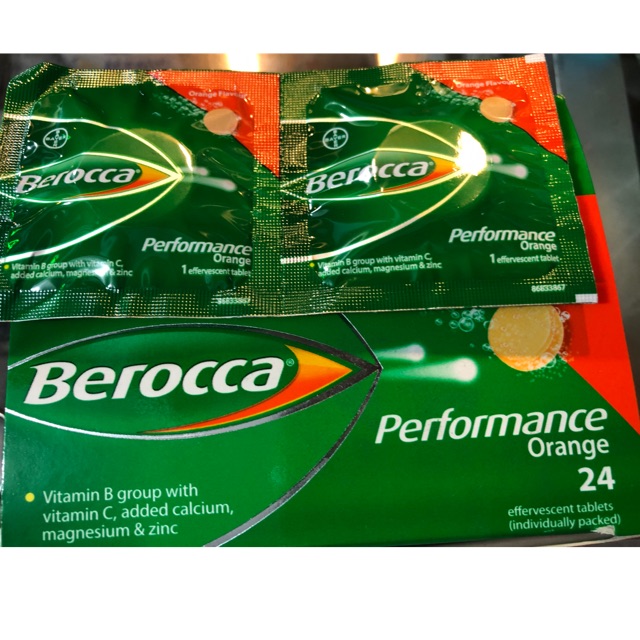 Berocca - Giúp bổ sung vitamin và khoáng chất cần thiết cho cơ thể