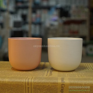 Chậu Mochi gốm sứ trồng cây để bàn đẹp