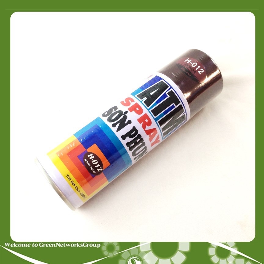 Sơn xịt ATM spray màu nho xe Honda Dream