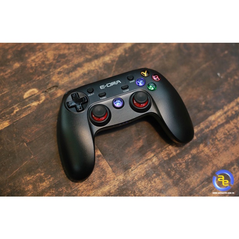 Tay cầm chơi game (Gamepad) không dây E-Dra EGP7601 / EGP7602  Wireless - hỗ trợ Win10 , Andorid - BH 24 tháng