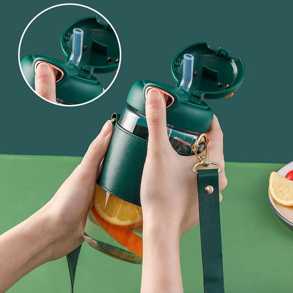 Bình Nước Thể Thao 600ML Có Ống Hút Tiện Dụng