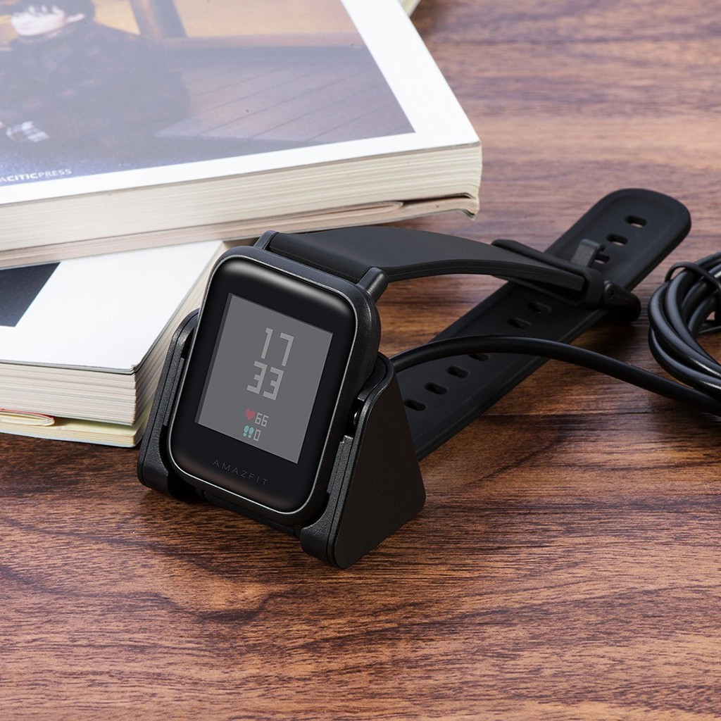 Sale 70% Thiết bị sạc giao diện USB cho đồng hồ thông minh Huami Bip Bit Lite Youth, black Giá gốc 117,000 đ - 91B179