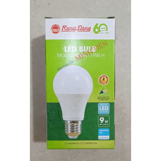 Bóng LED tròn, Bóng đèn LED BULB Tròn 3W, 5W, 7W, 9W Rạng Đông