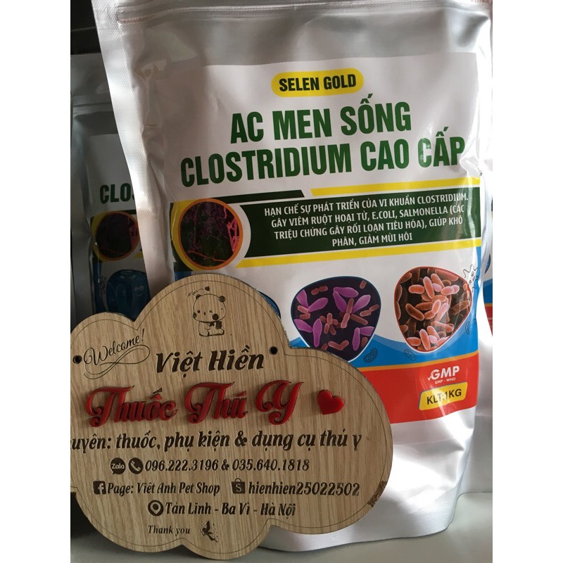 Gói lẻ 100g, M.en s.ống cao cấp h.ỗ tr.ợ đ.iều tr.ị t.iêu ch.ảy, t.áo b.ón ở ch.ó, m.èo, g.à, l.ợn..