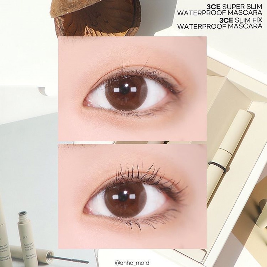 Mascara 3CE Super Slim Fix Waterproof Mascara