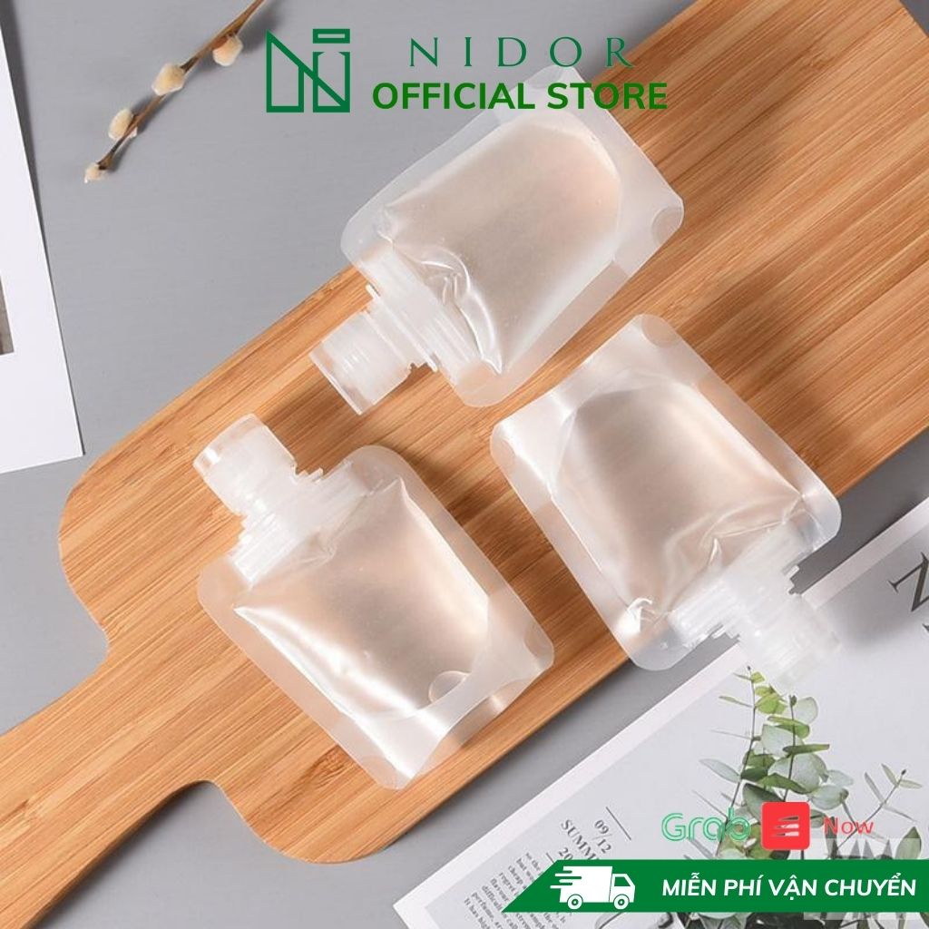 Túi Chiết Mỹ Phẩm Du Lịch - Túi Đựng Nước Uống, Trà Sữa - Dung Tích 30ml, 50ml, 100ml, 200ml