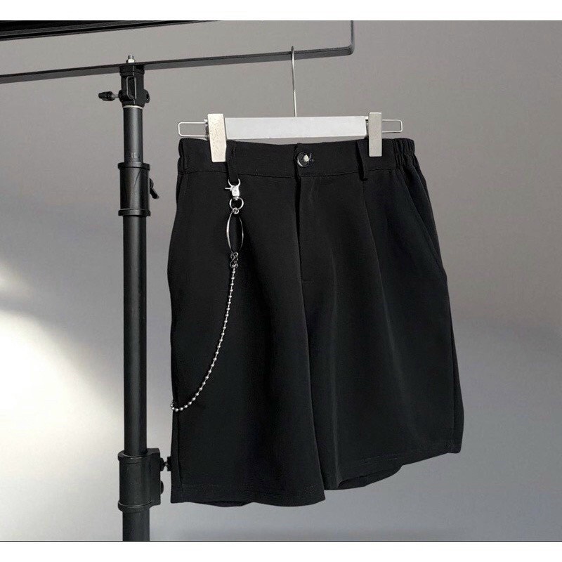 free ship QUẦN SORT ÂU NAM LỊCH LÃM CÁ TÍNH MẶC ĐƯỢC NHIỀU DỊP SIÊU HOT 2 MÀU TRẮNG ĐEN