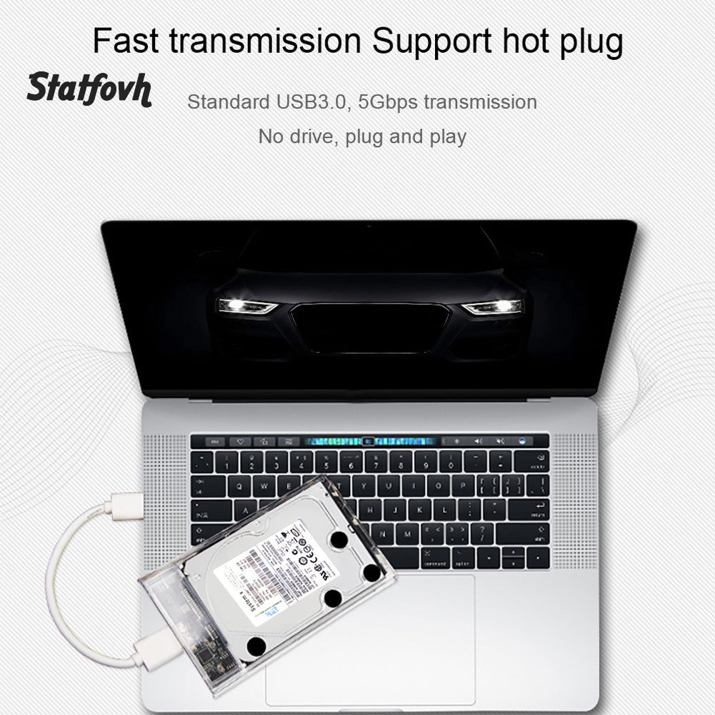 Hộp Đựng Ổ Cứng Ngoài Sata3 Sang Usb 3.0 Tốc Độ Cao | BigBuy360 - bigbuy360.vn