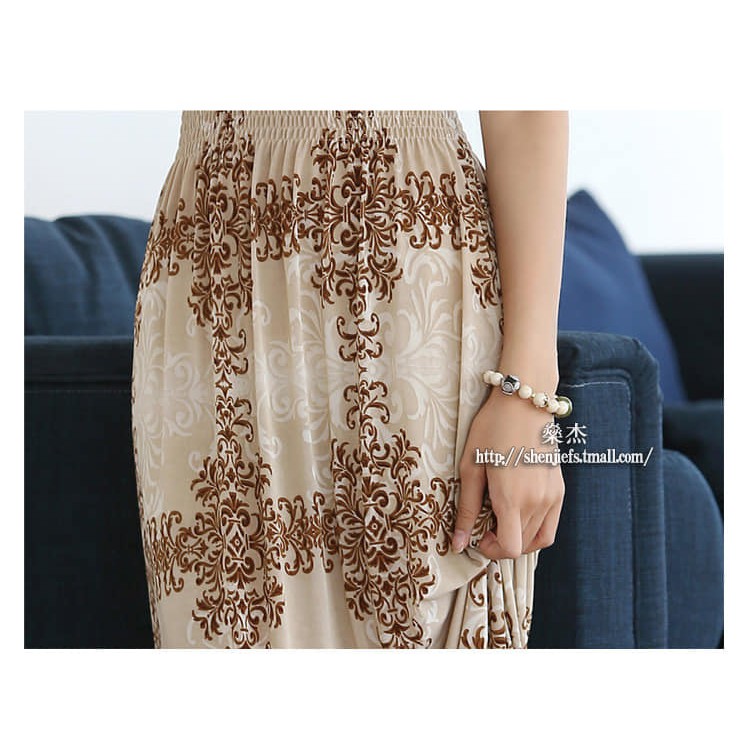 ĐẦM MAXI NHÚNG EO PHỐI REN CAO CẤP MSP-D140(HÀNG NHẬP) | BigBuy360 - bigbuy360.vn