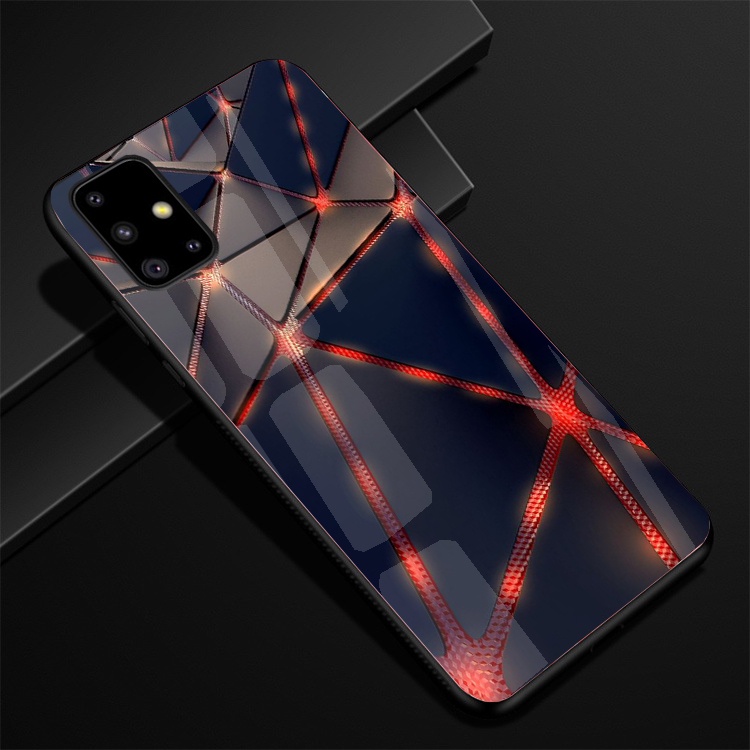 Ốp Lưng Kính SAMSUNG GALAXY A31, A51 , A71,M51 Hình in 3D sáng bóng cao cấp