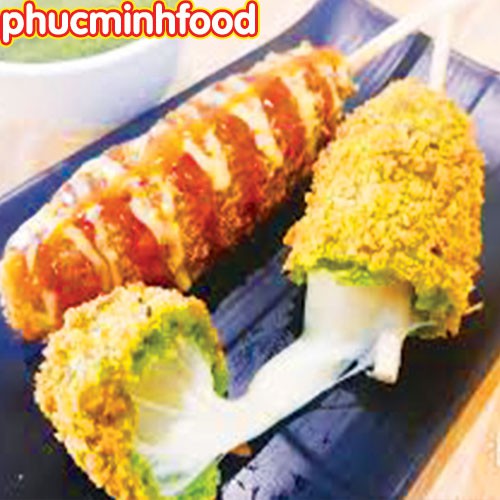 Xúc Xích Hotdog Phô Mai Hàn Quốc (Bigbro) - Khay 6 Thanh