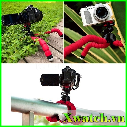 Tripod Bạch Tuộc, Chân Nhện giá đỡ điện thoại xem phim selfie livestream