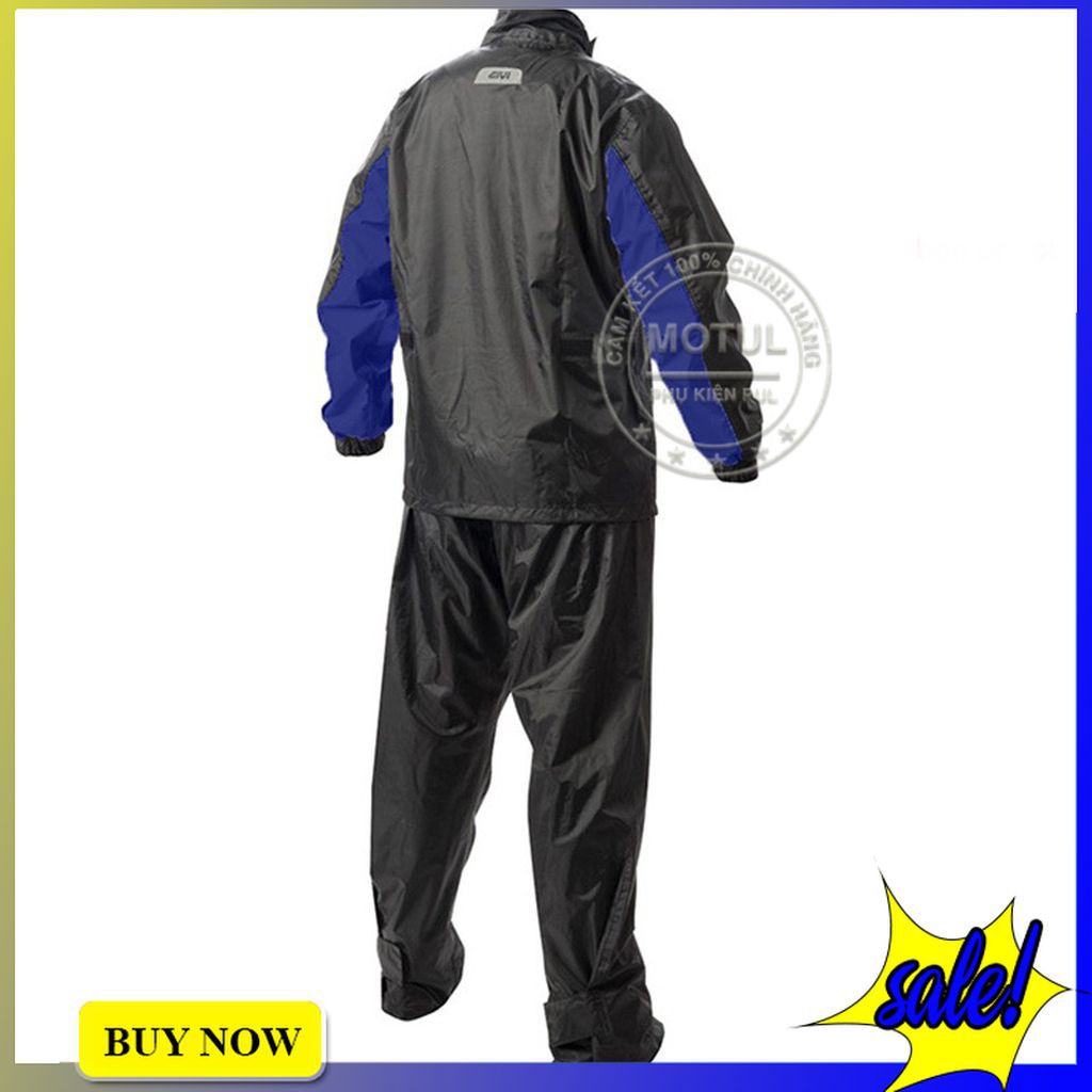 Bộ áo mưa GIVI RRS06 chống thấm, bền tốt hàng chính hãng có nhiều size