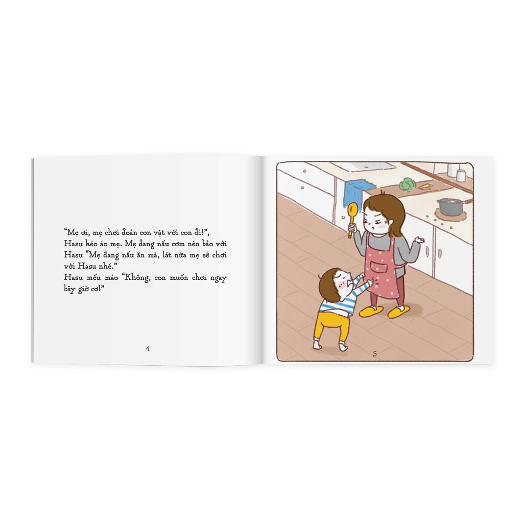 Sách - Hasu chơi đoán hình - Ehon Nhật Bản cho trẻ từ 3 tuổi | BigBuy360 - bigbuy360.vn