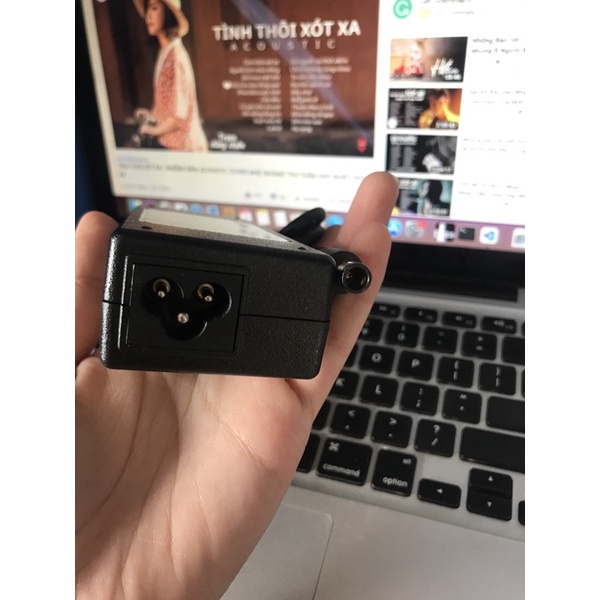 Sạc laptop hp chân kim to 19.5v-4.74a - Zin bảo hành 12th, tặng kèm dây nguồn - Sạc hp chân kim to 90w