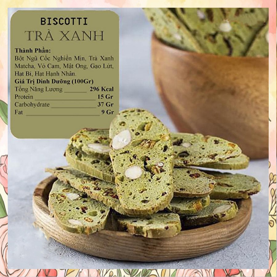Bánh ăn kiêng Natural Biscotti, bánh ăn kiêng giảm cân Biscotti mix 3 vị - B01 | BigBuy360 - bigbuy360.vn