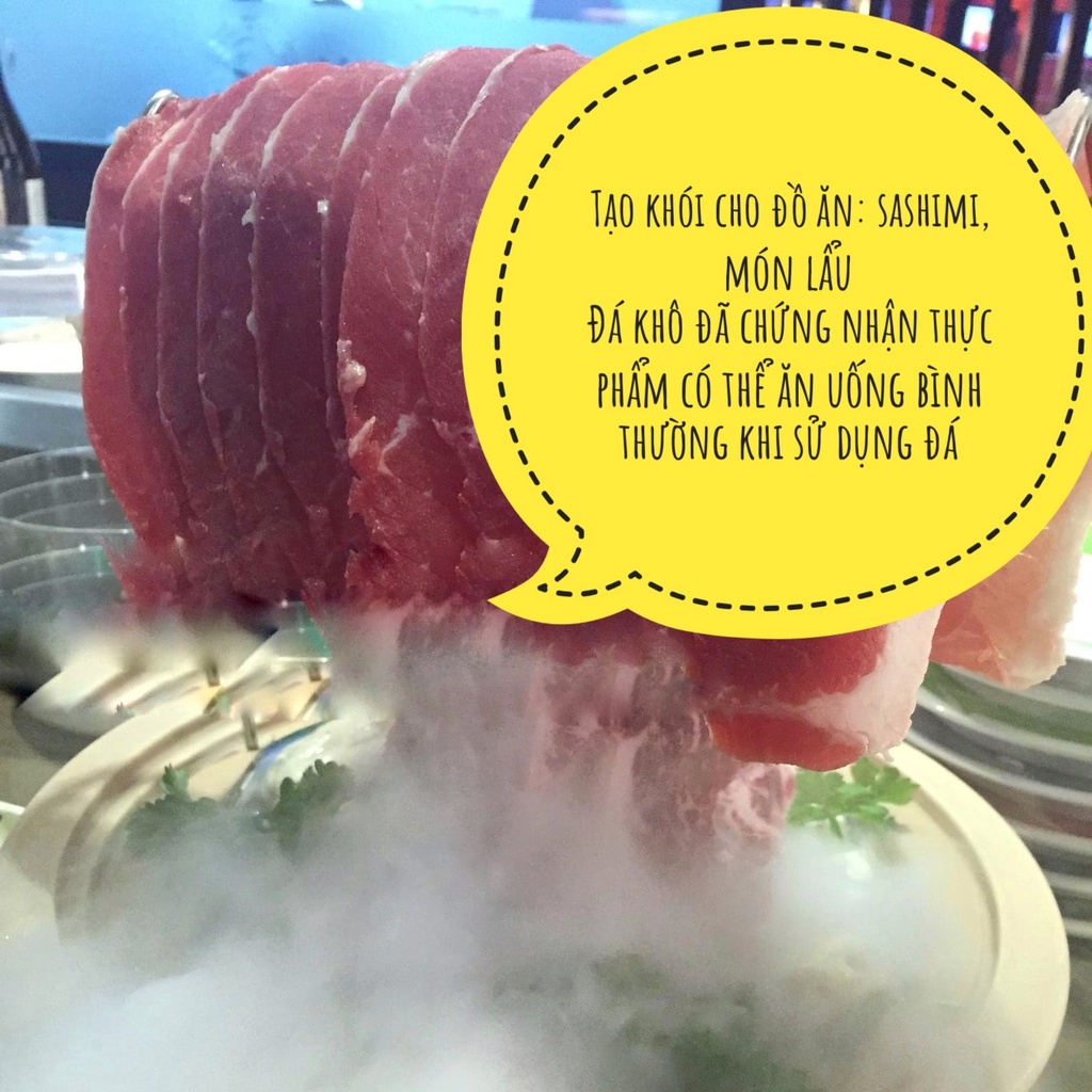 Đá khói đá khô giữ lạnh tại Hà Nội 3kg