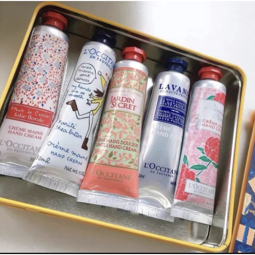 Set lọ bôi  Da Tay  1 hộp 5 tuýp