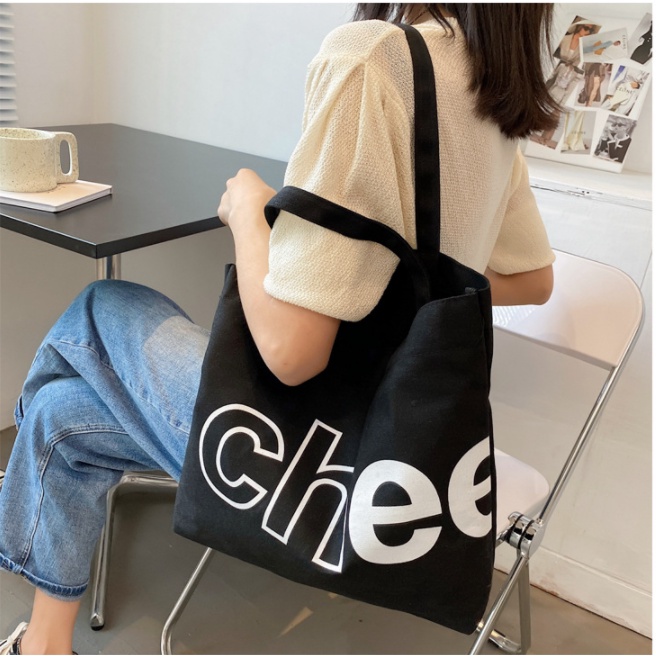 Túi tote đẹp vải canvas đeo chéo đeo vai vải mềm mềm đi học đi chơi giá rẻ