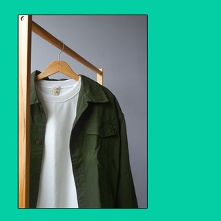 Áo Khoác Kaki Jacket (Màu Rêu)