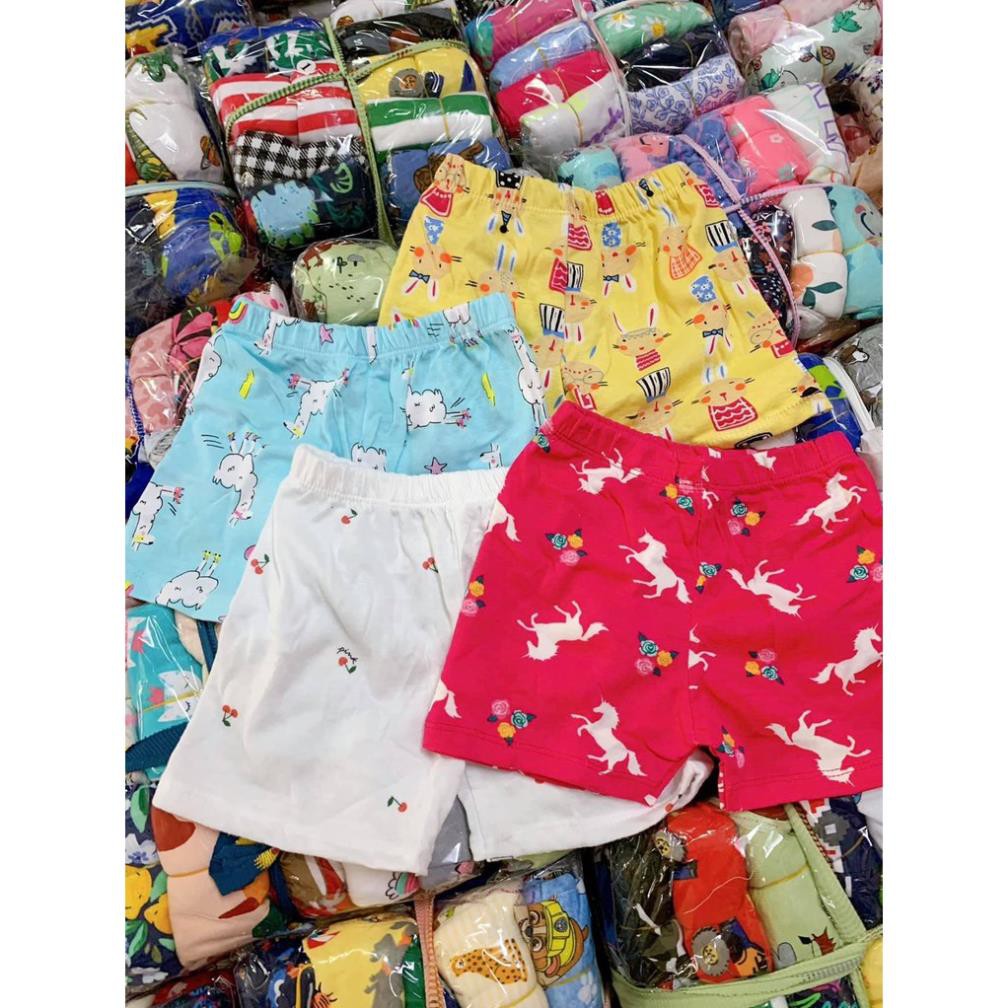 [RẺ NHẤT SHOPEE]Quần chục đùi bé trai/bé gái chất cotton xuất dư mềm mịn size từ 7-17kg  ཾ