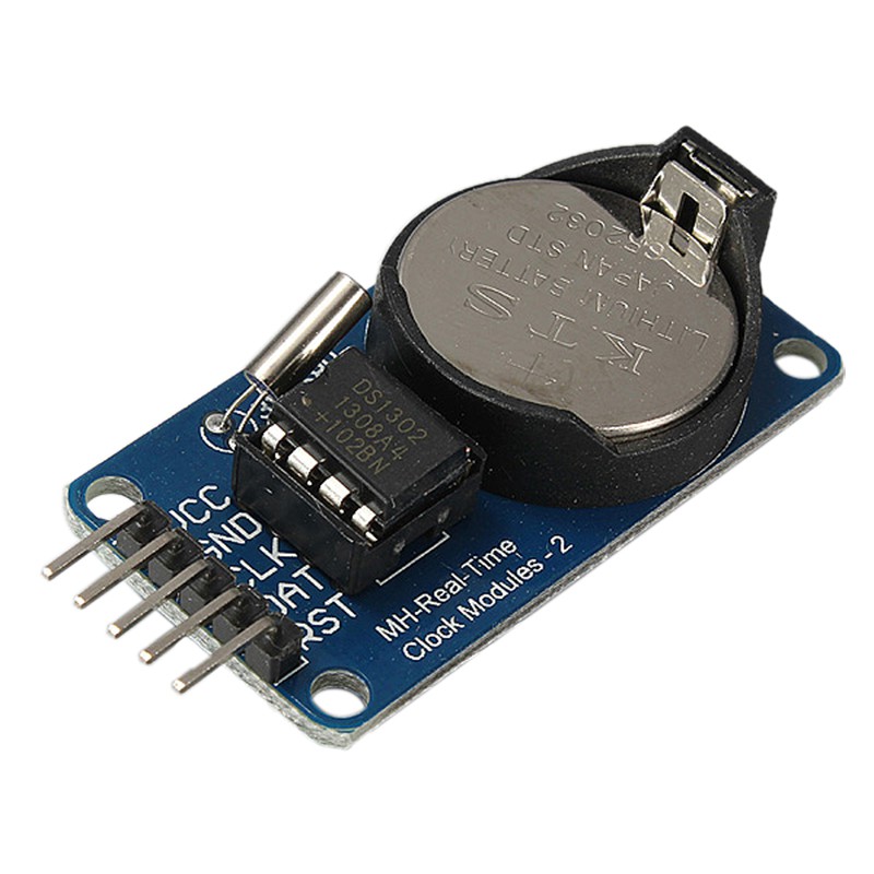 Mô-đun đồng hồ thời gian thực DS1302 kèm pin RTC cho Arduino Avr Arm