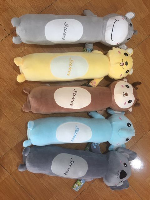 Gối ôm hình thú mẫu mới cực kute sz to đại 1m1