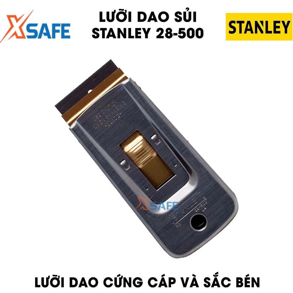 Lưỡi dao sủi STANLEY gia công hợp kim cao cấp Lưỡi dao sủi tường Stanley cấu tạo nguyên khối thép không gỉ, cứng cáp